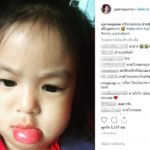 เมียมอส ปฏิภาณ โพสต์ภาพ น้องสวรรค์ ลูกสาวคนเล็ก ทำแฟนคลับตกใจ