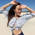 แซ่บไม่แพ้น้องสาว! เอ อัญชลี จัดเต็มริมหาดออสเตรเลีย อวดเซ็กซี่เกินห้ามใจ