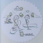 ‘สมเด็จพระเจ้าอยู่หัว’ พระราชทาน ภาพวาดฝีพระหัตถ์ บัตรอวยพร-ไดอารี่ ปี 2562