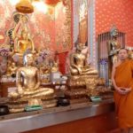 กราบองค์พระสีชมพู วัดเถรพลาย