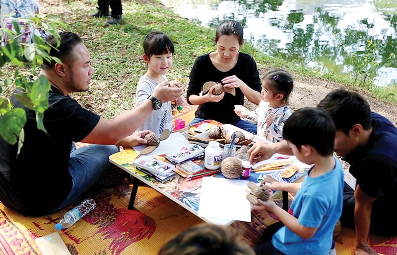 วันสนุกสุขใจในสวนกลางเมือง