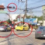 13ไฮโซรถหรู จอดปอร์เช่ขวางสี่แยกน่าน! ดอดพบตร.แล้ว กำชับต้องปฏิบัติตามกม.