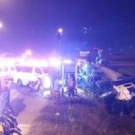 สิบล้อขับผ่านแยก พุ่งชนกระบะเต็มๆ หนุ่มคนขับดับสลด