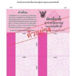กกต. เร่งเผยแพร่ตัวอย่าง 'บัตรเลือกตั้ง' ย้ำ 24 มี.ค. มีบัตรใบเดียว กาเบอร์เดียวได้ผล 3 อย่าง