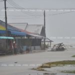 พายุปาบึก แผลงฤทธิ์! ฝนถล่ม-ทะเลคลั่งซัดท่วมแหลมตะลุมพุก เผยกลัวการสูญเสีย