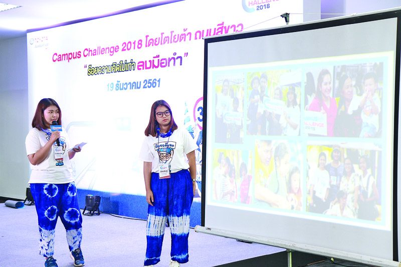 ‘Toyota Campus Challenge’ เดินทางปลอดภัยในมหา’ลัย