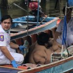 หนุ่มป่วยโรคอ้วน หนัก 300 กก. จนท.ระดมทีมพารักษา ทุลักทุเลกว่า 3 ชม.