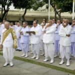 สมเด็จพระเจ้าอยู่หัว โปรดเกล้าฯผู้แทนพระองค์ บวงสรวงบูรณะ พระปฐมบรมราชานุสรณ์ ร.1