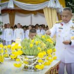 สมเด็จพระเจ้าอยู่หัว โปรดเกล้าฯผู้แทนพระองค์ บวงสรวงบูรณะ พระปฐมบรมราชานุสรณ์ ร.1
