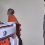พระซิ่งเก๋งป้ายแดง ชนแล้วหนี อ้างเพิ่งกลับจากงานผ้าป่า เป่าเจอแอลกอฮอล์พุ่งปรี๊ด
