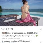 คิมเบอร์ลี่ แซ่บหนักมาก ใส่บิกินีสวย โชว์ผิวผ่อง มาริโอ้ ถึงกับต้องมาเอง