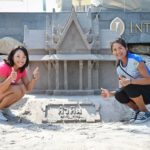 สุดประทับใจ! นักเทนนิสสาว ร่วม “พับดอกบัว-ก่อปราสาททราย” ไทยแลนด์ โอเพ่น