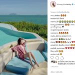 คิมเบอร์ลี่ แซ่บหนักมาก ใส่บิกินีสวย โชว์ผิวผ่อง มาริโอ้ ถึงกับต้องมาเอง
