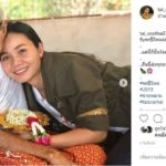 ต่าย อรทัย ลูกทุ่งดัง ขอขมาลาบวช ส่งเสียน้องเรียนจบแล้ว แฟนร่วมอนุโมทนาบุญ
