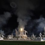 เปลวไฟลุกโชน เริ่มพิธีถวายเพลิงจริง สรีรสังขาร หลวงพ่อคูณ สู่ สรวงสวรรค์