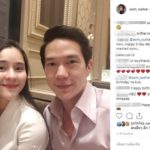 ออม สุชาร์ ควง ไฮโซแอมป์ ฉลองวันเกิด มีปล.ถึงหมี่หยก - เชียร์ให้แต่งลั่น