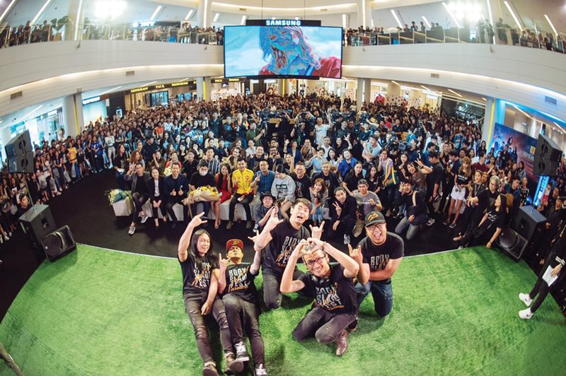 ‘บอดี้สแลม’เปิดแถลงข่าวคอนเสิร์ตใหญ่ 