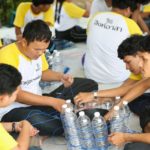 ‘นักศึกษาสิงห์อาสา’สานต่อไอเดีย แปลงเกษตรลอยน้ำ-ป้องกันอุทกภัย