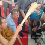 แห่กราบ "เกจิใบ้หวยชื่อดัง" ถึงพุทธมณฑลอีสาน! ลูกศิษย์เผยให้โชคใหญ่มาแล้ว