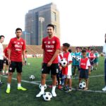 เมืองทอง เปิดคลินิกสอนลูกหนัง-นำแข้งดังสร้างแรงบันดาลใจเด็กกัมพูชา