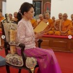 'ทูลกระหม่อม' ทรงบำเพ็ญพระกุศลวันมาฆบูชา ณ วัดชนะสงคราม