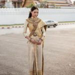 หมวยอินเตอร์ ญาญ่า ใส่กี่เพ้าผ่าสูง อวดเรียวขา อวยพรตรุษจีน