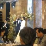 เปิดคลิป คำพูด 'ป๊อบ ปองกุล-ปลา' บนเวทีงานแต่ง สั้นๆ แต่รู้เรื่อง.. งานนี้มีจุก!!