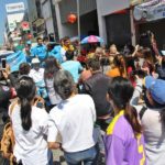 'อภิสิทธิ์' ขึ้นซาเล้ง หาเสียง 'สุราษฎร์' วอนเลือก ปชป. ช่วยทำบ้านเมืองสงบ เศรษฐกิจดี