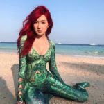 ต้มยำทะเล! เบียร์ เดอะวอยซ์ คอสเพลย์ เมร่า Aquaman รัดรูปฟิตเปรี๊ยะ