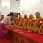 'ทูลกระหม่อม' ทรงบำเพ็ญพระกุศลวันมาฆบูชา ณ วัดชนะสงคราม