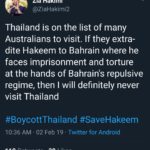 งานเข้า! ต่างชาติผุด #BoycottThailand ไม่มาแล้วเมืองไทย!! ถ้าไม่ปล่อยฮาคีม