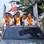 เพื่อชาติ ลุยหาเสียงลาดพร้าว ชูประเทศ-ชีวิตประชาชนดีขึ้น ถ้าไม่มี คสช.