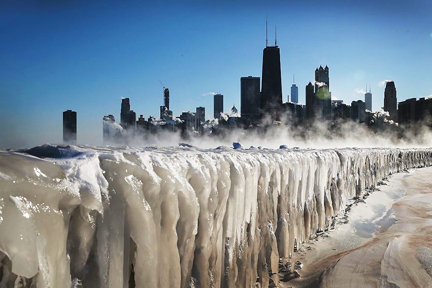 ปรากฏการณ์ลมวนขั้วโลก หรือ โพลาร์ วอร์เท็กซ์ (Polar Vortex)