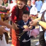 พ่อแม่จัดยิ่งใหญ่ วิวาห์ลูกแฝดชายหญิง สินสอด 10 ล้าน ญาติพี่น้อง-ชาวบ้านแห่ร่วม