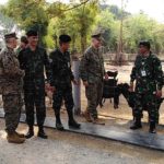 กองทัพ คอบร้าโกลด์ 19 หลายสัญชาติ เยี่ยมชมโครงการแพะพระราชทาน