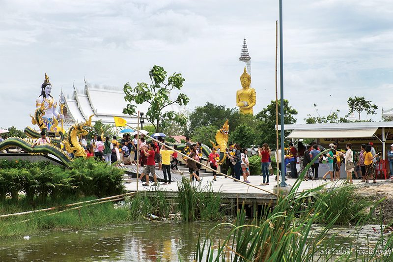 ปิดทองฝังลูกนิมิต วัดวีระโชติธรรมาราม
