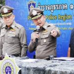 ‘บิ๊กอวบ’ นำแถลงจับ ยาบ้า6ล้านเม็ด ซุกลังส้ม จากเชียงรายส่งเข้ากรุง