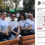 โดนจนได้! สงกรานต์-แมท ควงเที่ยว ไม่มีเวลาไปเชียร์ลูก-แห่ส่องภาพข้างหลัง แอฟ ที่รร.
