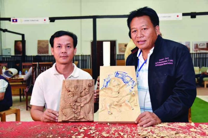 หัตถศิลป์งานไม้ เชื่อม‘ไทย-ลาว’