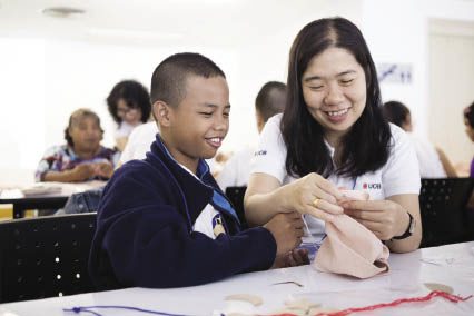 ศิลปะสัมผัสได้ สร้างสุขผู้พิการ : สดจากเยาวชน