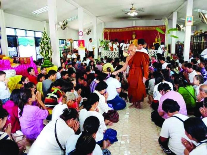 พุทธาภิเษกเหรียญเสมาสร้างบารมี
