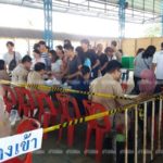 ทหารบูรพาพยัคฆ์-สาวฉันทนา แห่ใช้สิทธิ์คึก! ผู้ปกครองโวยใช้สถานที่กวนเด็กสอบ
