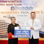 ช่วยลดวิกฤตขยะ! วิริยะประกันภัย มอบถุงผ้าใส่ยา 5,000 ใบให้รพ.ตำรวจ