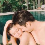 สวีตกลางสระ! กุ๊บกิ๊บ ควง บี้ ฉลองแต่งงานครบ 3 ปี โชว์จูบดูดดื่มสุดๆ