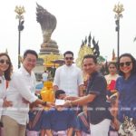 ได้พรสมปรารถนา! อั้ม อธิชาติ แก้บน พ่อปู่พญานาค ฮือฮา! เกิดพระอาทิตย์ทรงกลด