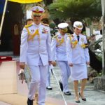 สมเด็จพระเจ้าอยู่หัว เสด็จฯ ทรงเปลี่ยนเครื่องทรงฤดูร้อน พระแก้วมรกต