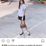 ใบเตย ใส่ชุดนศ. น่ารักใสๆ จน ดีเจแมน ทนไม่ไหว อยากให้ทุนการศึกษา