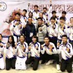 จอมเตะเยาวชนโชว์ฟอร์ม ฟัน 4 ทอง เทควันโด เบลเยี่ยม​ โอเพ่น