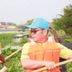 กรมโยธาฯ จัดกิจกรรมจิตอาสาทำความดี กำจัดผักตบชวาแม่น้ำท่าจีน