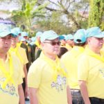 กรมโยธาฯ จัดกิจกรรมจิตอาสาทำความดี กำจัดผักตบชวาแม่น้ำท่าจีน